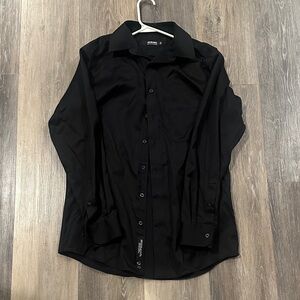 Murano Elegant Black Dress Shirt